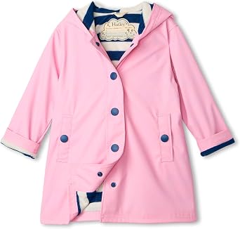 Hatley unisex-child Kids Button-up Rain Jacket