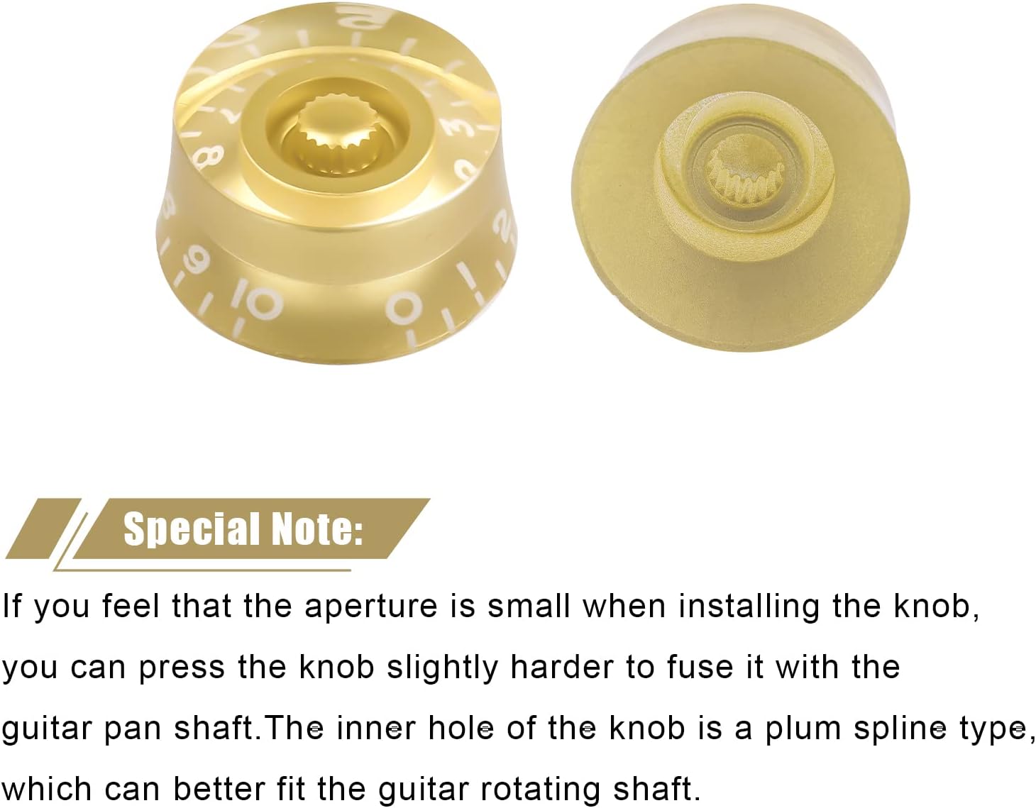 SAVITA 16 Pcs Electric Guitar Knobs, Multicolor Volume Tone Control Knobs, OldFashioned Pedal