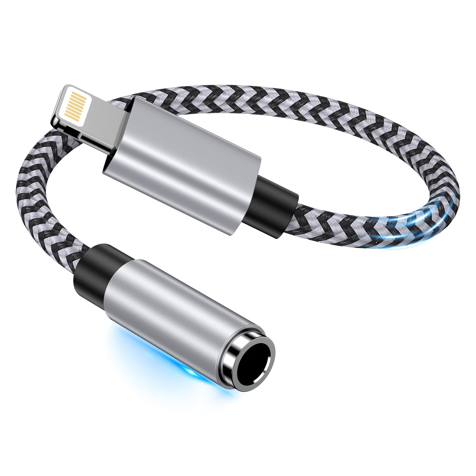 Amazon.co.jp: GAEF iPhone イヤホン ジャック 18cm Lightning