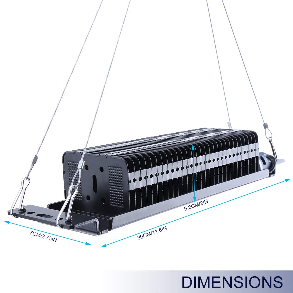 Lampada da coltivazione a LED a spettro completo 300 W 200 150, lampada bianca calda for piante interno Fioritura di verdure in serra idroponica Illuminatore orticolo(150W)