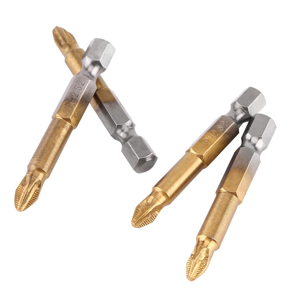 10 Pièces-ensemble Embouts De Tournevis Anti-dérapant S2 En