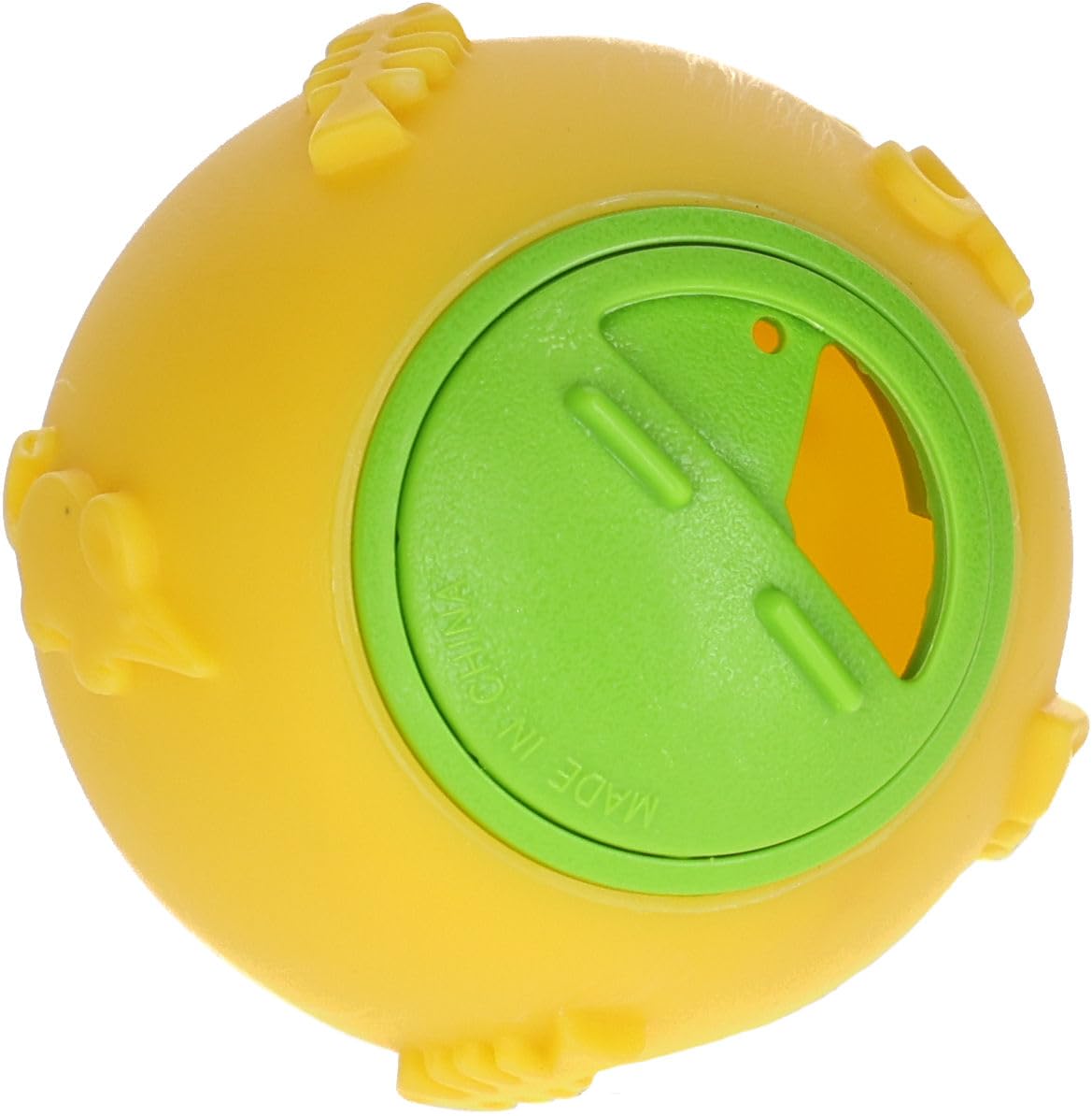 Kerbl Snack Ball 7.5 cm, Yellow