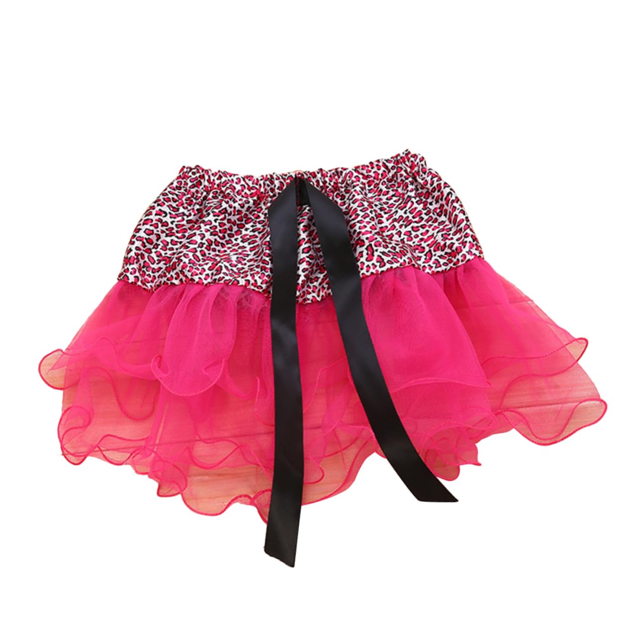 WOFASHPURET Fluffy Boys and Girls Tutu Skirt 3-layered Tulle Dance Dress Ballet Skirt for Girls