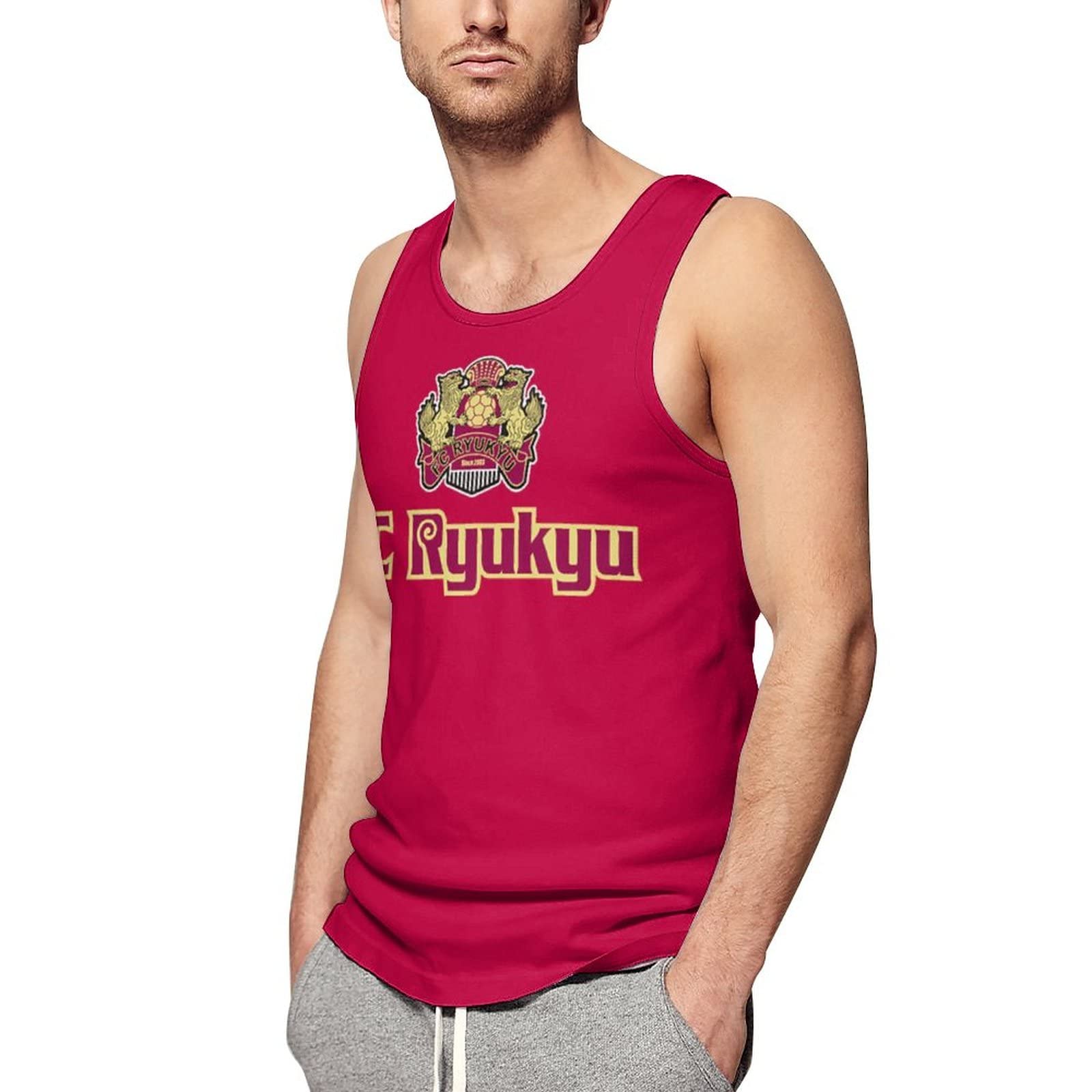 Amazon.co.jp: FC琉球 タンクトップ メンズ Tシャツ メンズ 夏服 