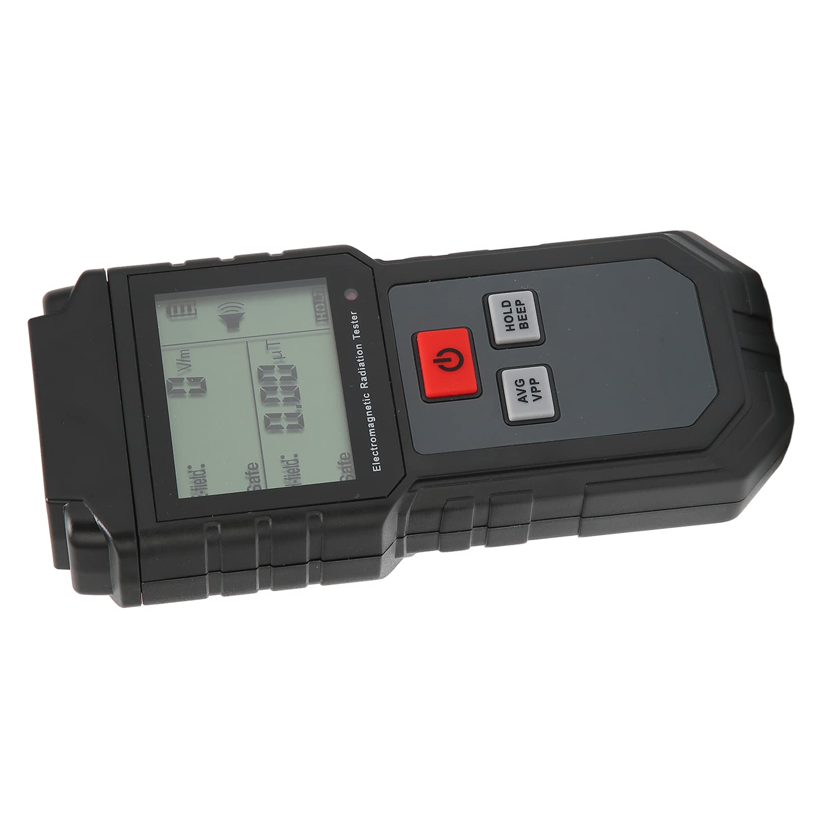 Electromagnetic Radiation Tester 1VM-1999VM LCD EMF Meter with Sound Light Alarm for Home Appliances