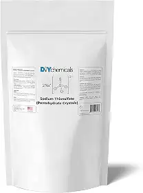 Chemboys Tiossulfato De Sódio, Solução Neutralizadora De Cloro – Removedor De Cloro Para Piscinas, Lagoas, Aquários, Banheiras De Hidromassagem, Ecossistemas Hidropônicos, Plantas - 1 Lb