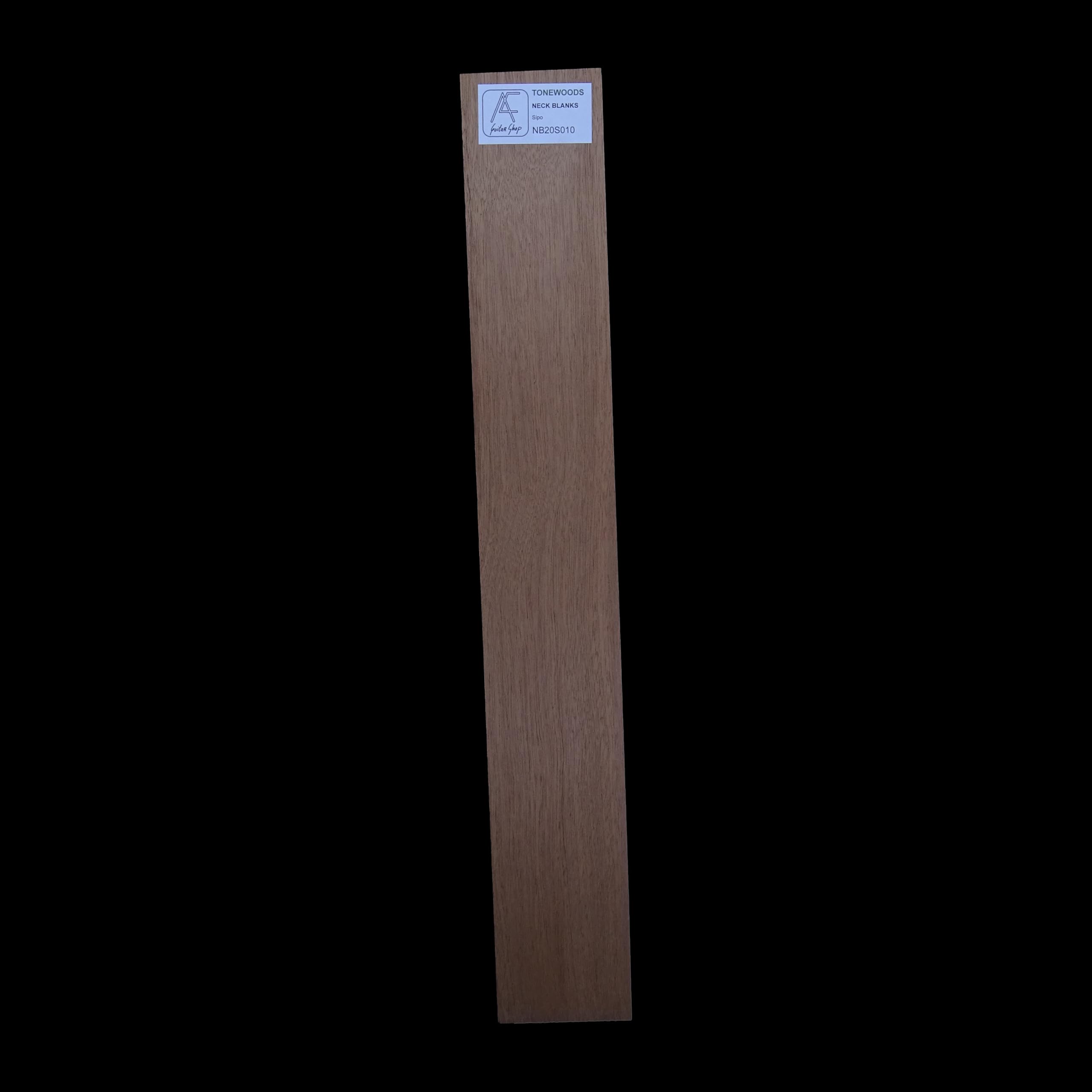 Neck Blank AC Sipo 20 mm NB20S010 bois de lutherie pour manche guitare et basse