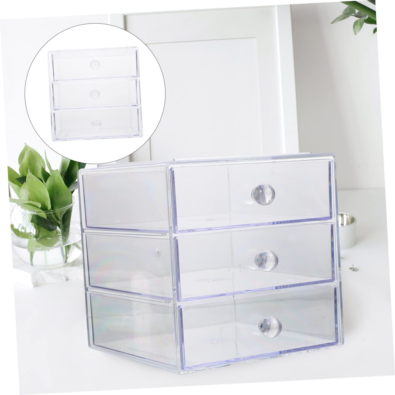 CALLARON Organiseur De Cosmétiques Multicouche Support De Rangement Pour Maquillage Boîte De Rangement Pour Produits De Beauté