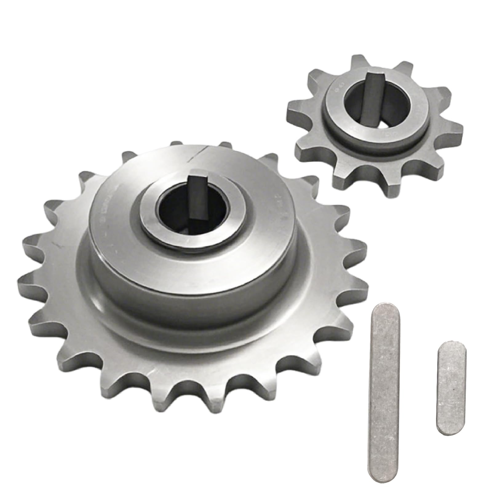 420 Kettenritzel, 10 Zähne und 20 Zähne 5/8 Zoll Bohrung Jackshaft Ritzel, Ersatz für Coleman CT200U CT200U-EX BT200X Ersatz für Baja MB165 MB200