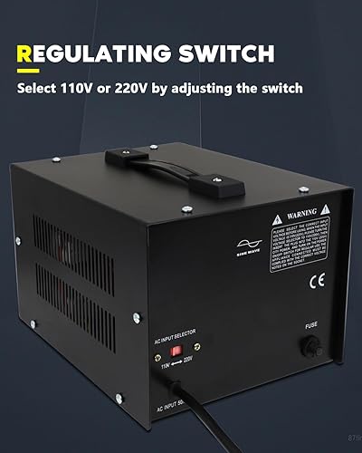 Miniatura 5 de Transformador convertidor de voltaje de 2000 W, convertidor de potencia elevador y descendente, CA de 110 V a 220 V220 V a 110 V, convertidor de