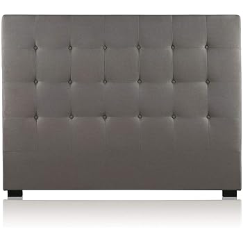 Intense Deco Tete De Lit Capitonnee Premium Tissu 160cm Taupe Amazon Fr Cuisine Maison