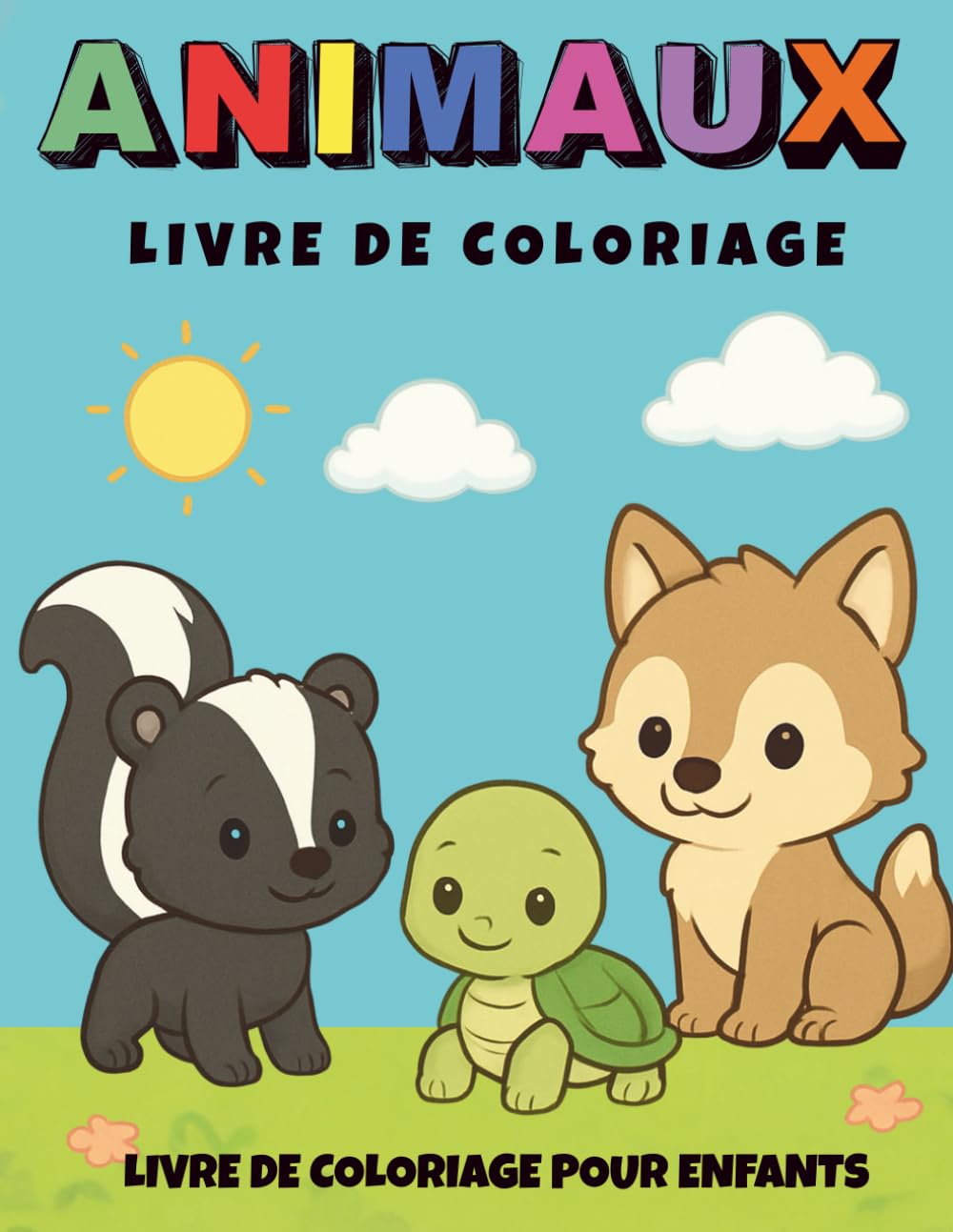 Colorier, Créer et Nommer ! Une Adorable Aventure de Coloriage Animal pour Enfants