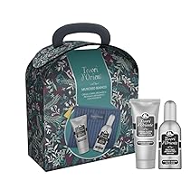 Tesori d’Oriente, Muschio Bianco Set Regalo da Viaggio, Include Profumo Aromatico 100 ml, Crema Corpo Idratante 75 ml, e Pochette Elegante, Fragranze con Note Ambrate e Armoniose che Durano a Lungo