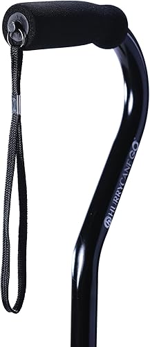 Miniatura 3 de Hurrycane Go caña con mango en T, color negro