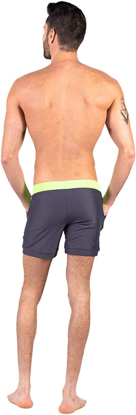 Taddlee Men Swimwear Swimsuits Solid Basic Long Swim Boxer Trunks Board Shorts - Image 7