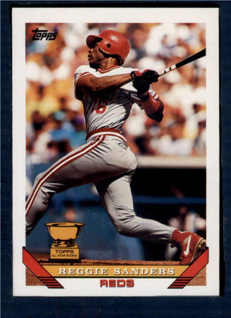 Amazon.com: 1993 Topps #83 Reggie Sanders NM-MT Cincinnati Reds