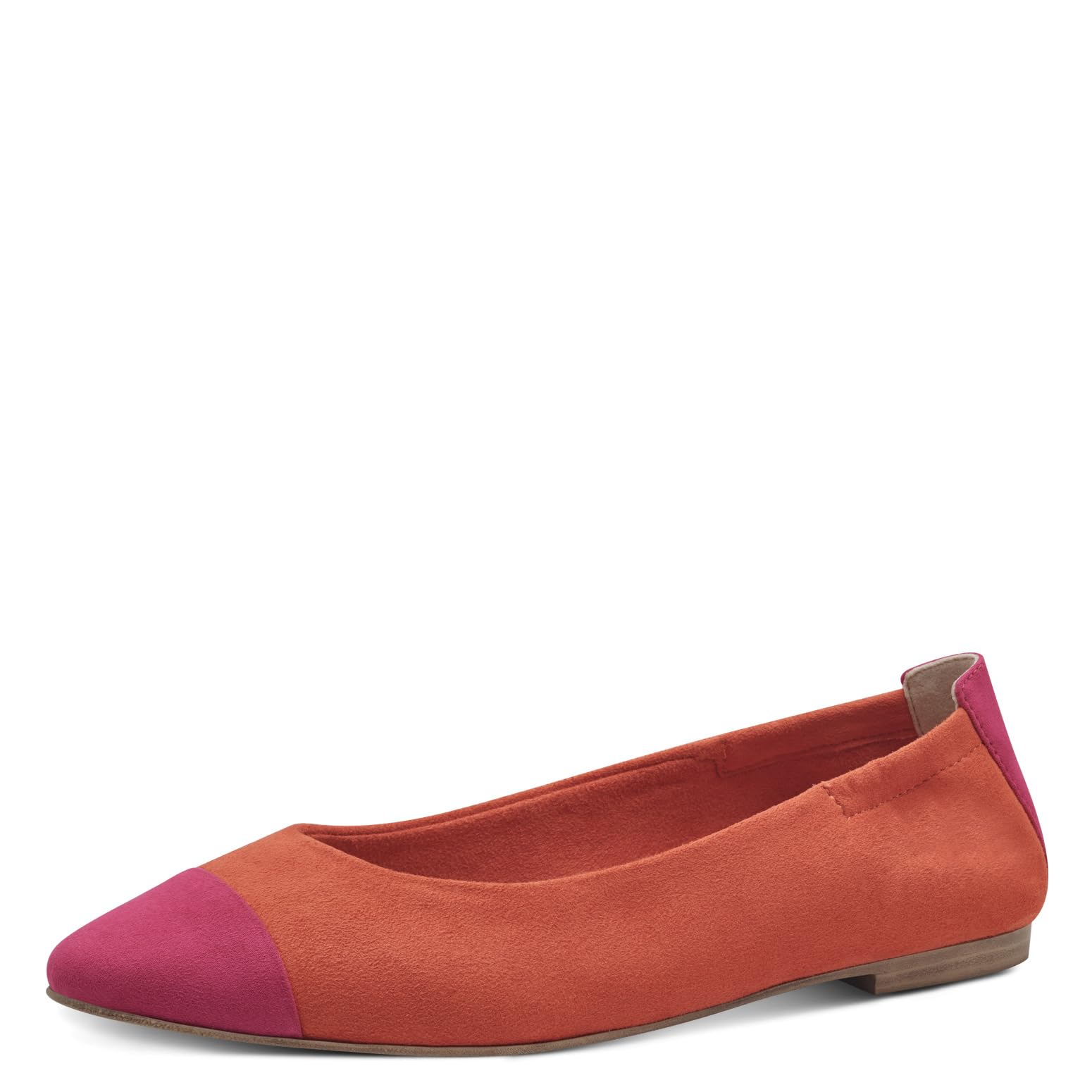 MARCO TOZZI Women's 2-22108-44 Ballerina Shoes, Carrot Comb, 6 UK