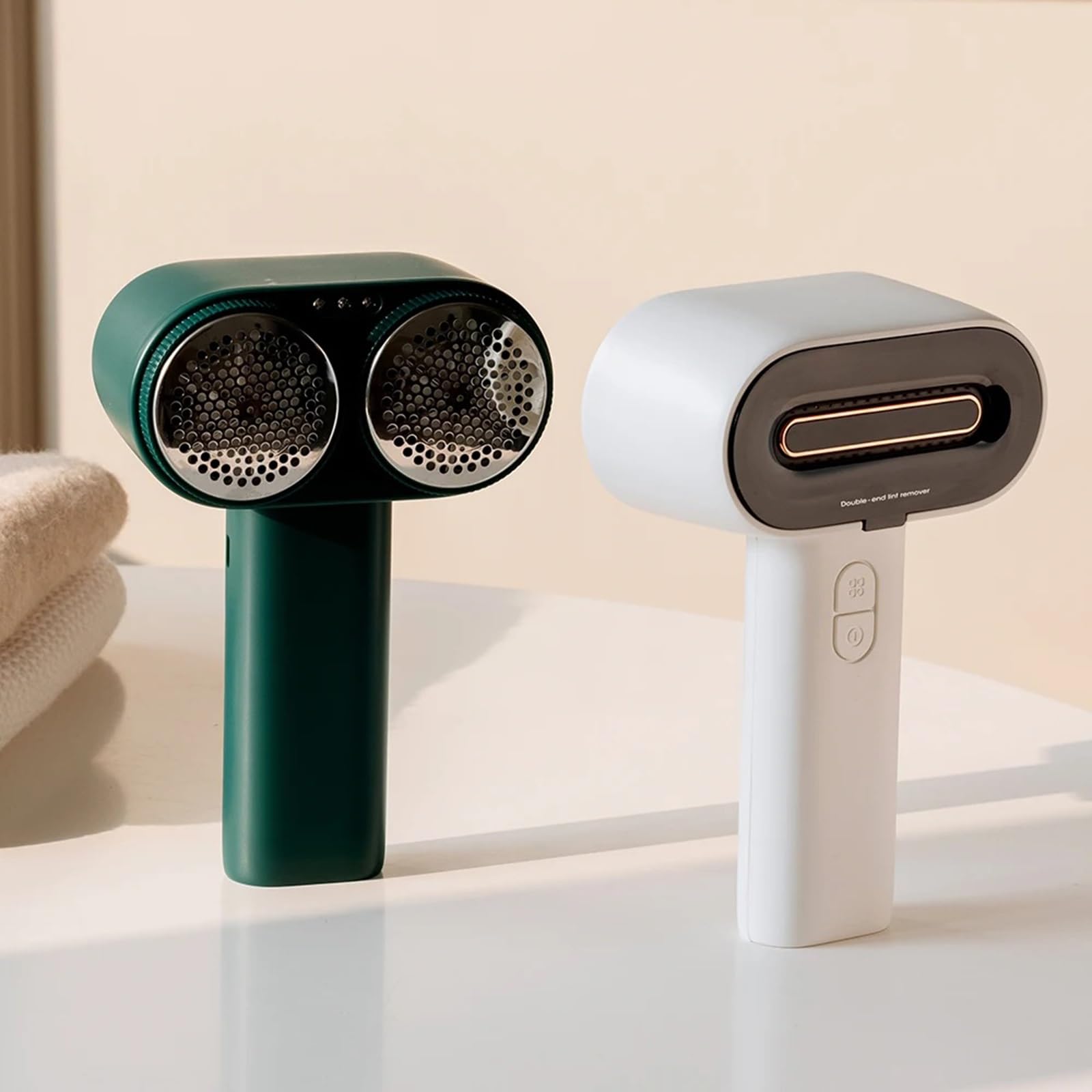 Levapelucchi Elettrico Levapelucchi elettrico a doppia testa for indumenti USB Fuzz Pellet Carica di regolazione a 3 velocità Il rasoio for tessuti rimuove Levapelucchi (Color : A)
