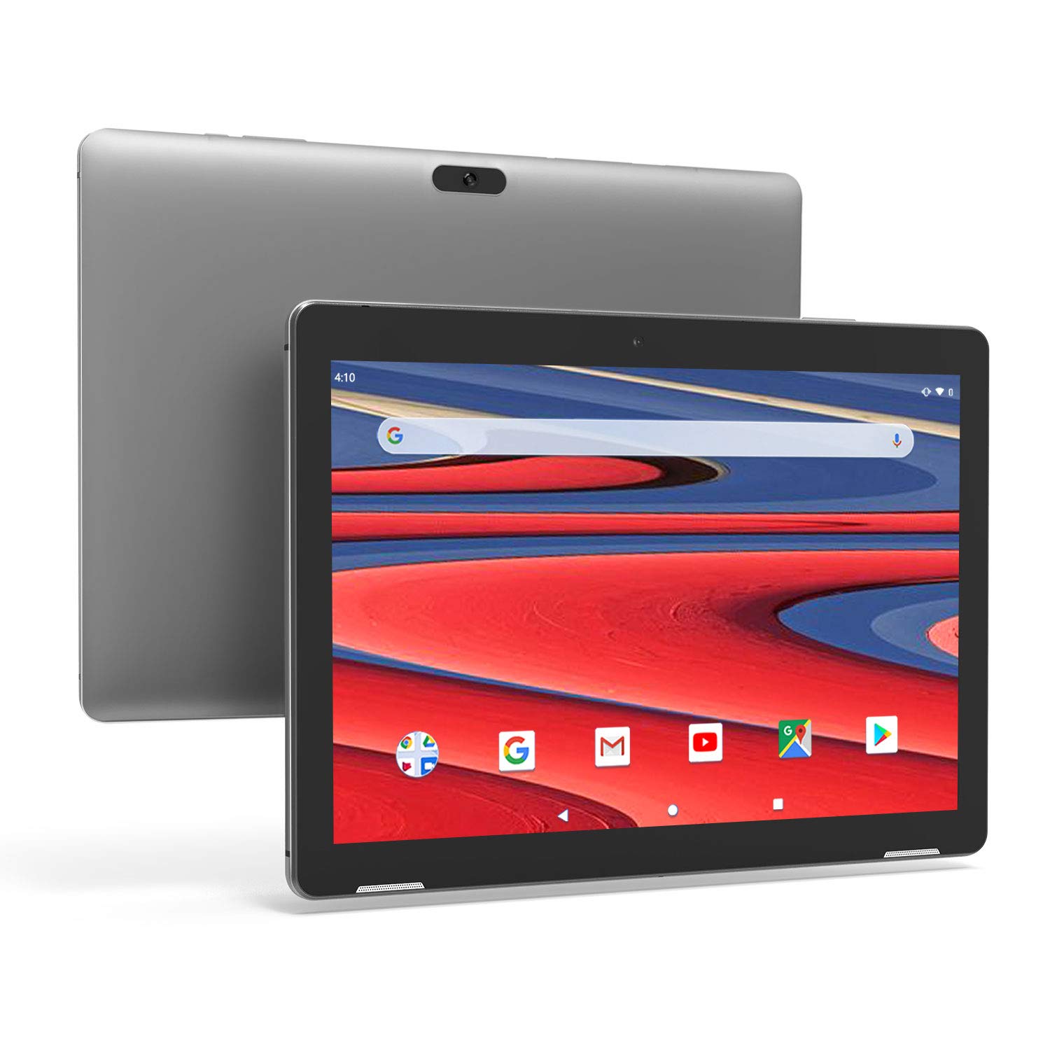 10 Inch Tablet Android 9 - Winnovo T10 WiFi PC Tablets 32GB Storage 3GB RAM HD IPS 1280x800 Touchscreen Dual Camera 5G WiFi GPS Bluetooth HDMI FM(Grey)