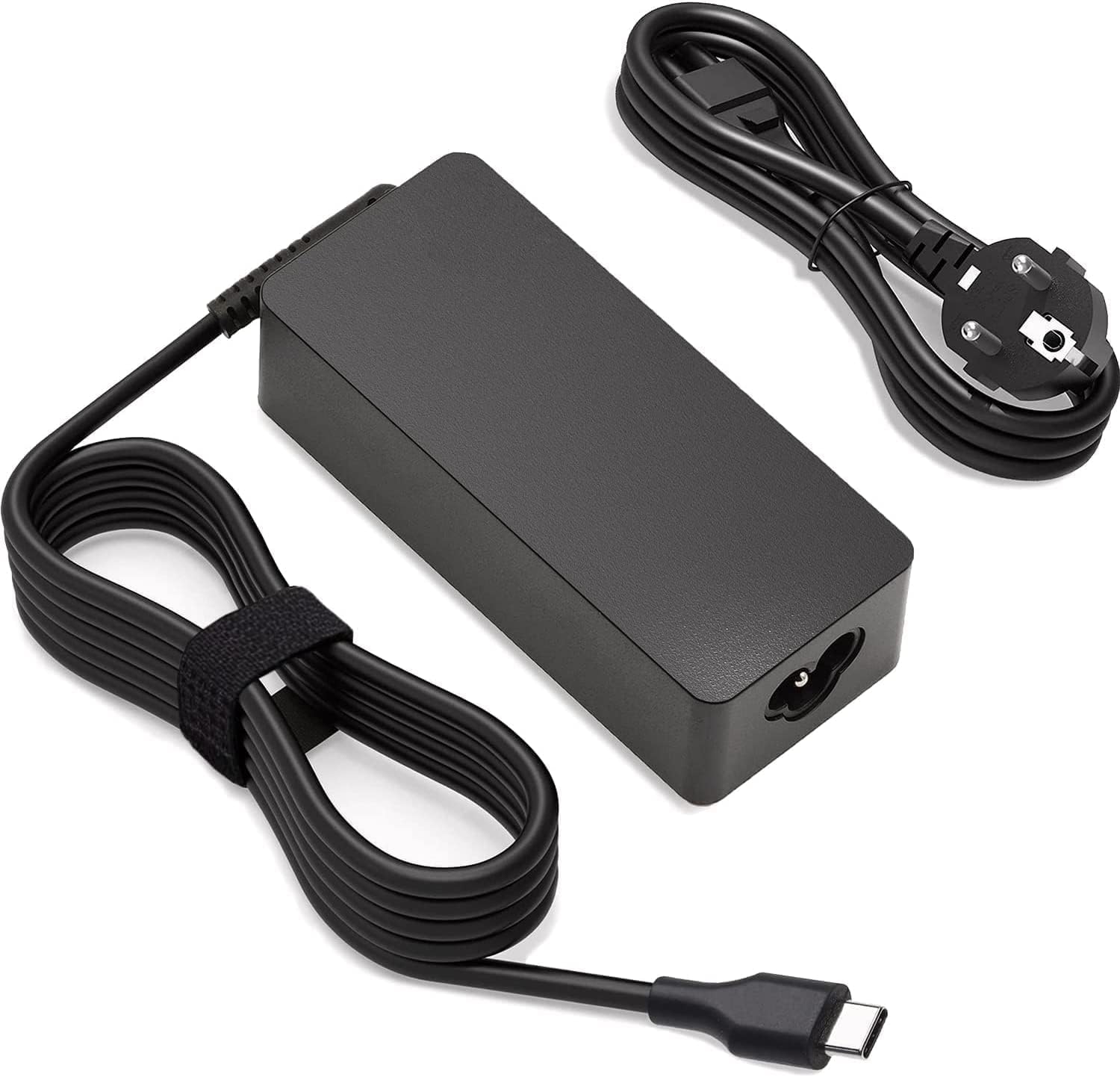 65W Alimentatore Caricatore USB C Type C per Lenovo Thinkpad T480 T580 T480S T590 X1 Carbon ThinkPad Yoga C740 S740 720 730 910 C930 C940 Chromebook 100e 300e 500e C330 C340 Adattatore PC Portatile