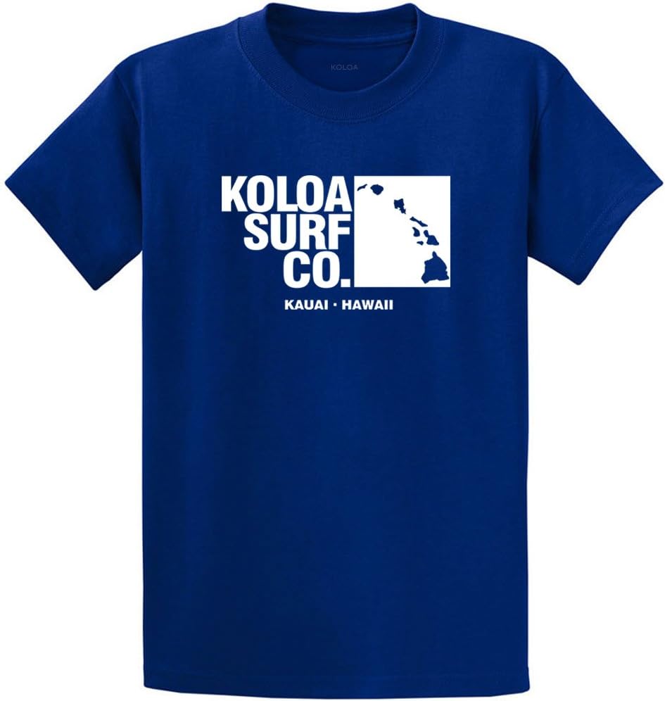 Koloa Surf Archipelago Heavyweight Cotton Tee Reg, Big and Tall Sizes