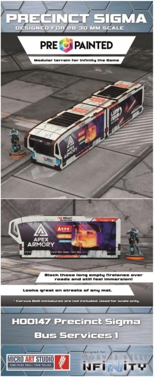 Micro Art Studio Precinct Sigma - Bus Services 1 (prepainted)