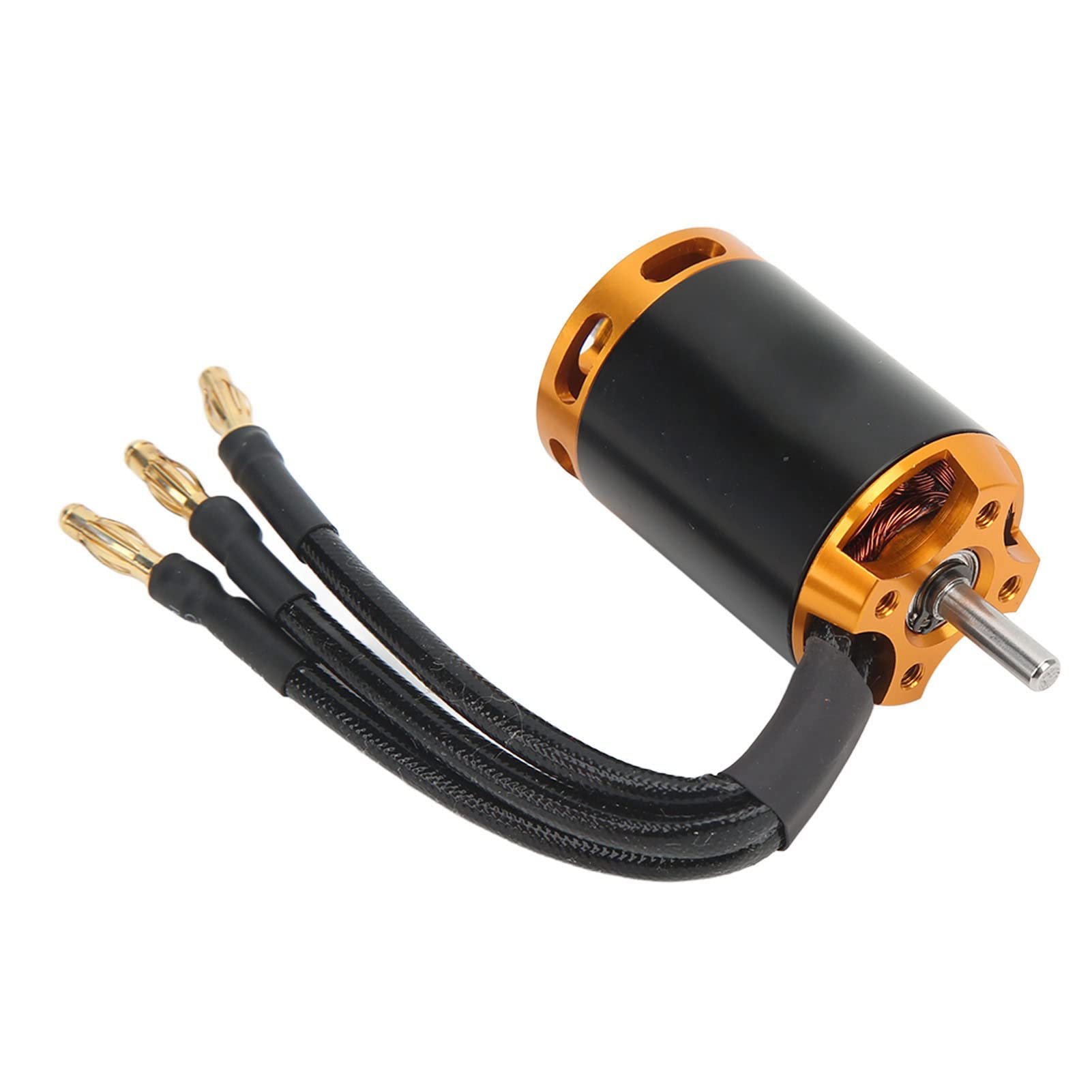 Airshi 3600KV Bürstenloser Motor, Wassergekühlter Hochleistungs-RC-Boot-Brushless-Motor mit Aufbewahrungsbox für RC-Boot