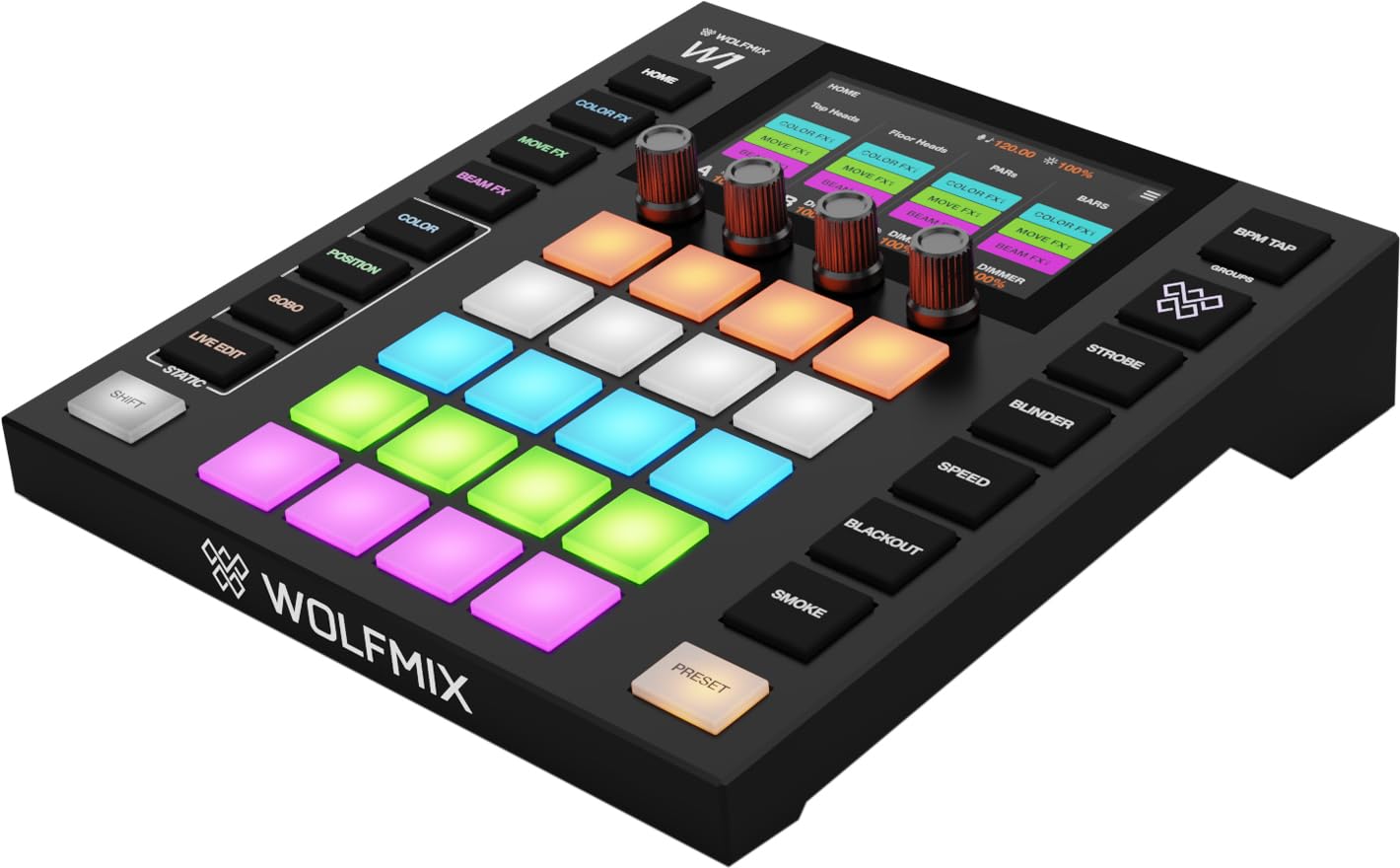 Wolfmix W1 MK3 DMX Controller Standalone