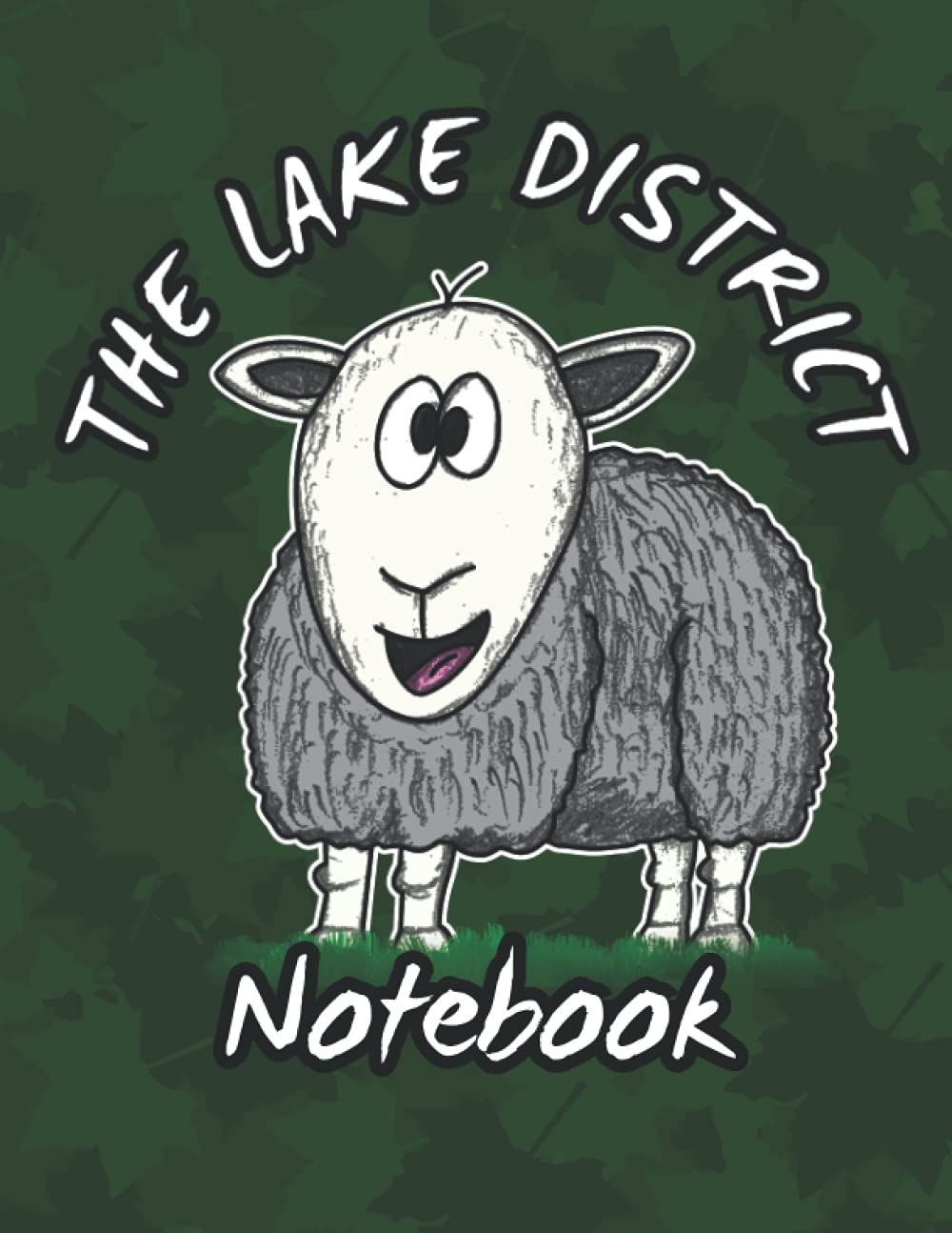 The Lake District Notebook: Simple Lined Notebook With Herdwick Sheep Cover. Size: 8.5 x 11 inches, 120 Lined Pages. Gift Idea For Those Who Love Cumbria, Lakes, Countryside, Walking, Camping