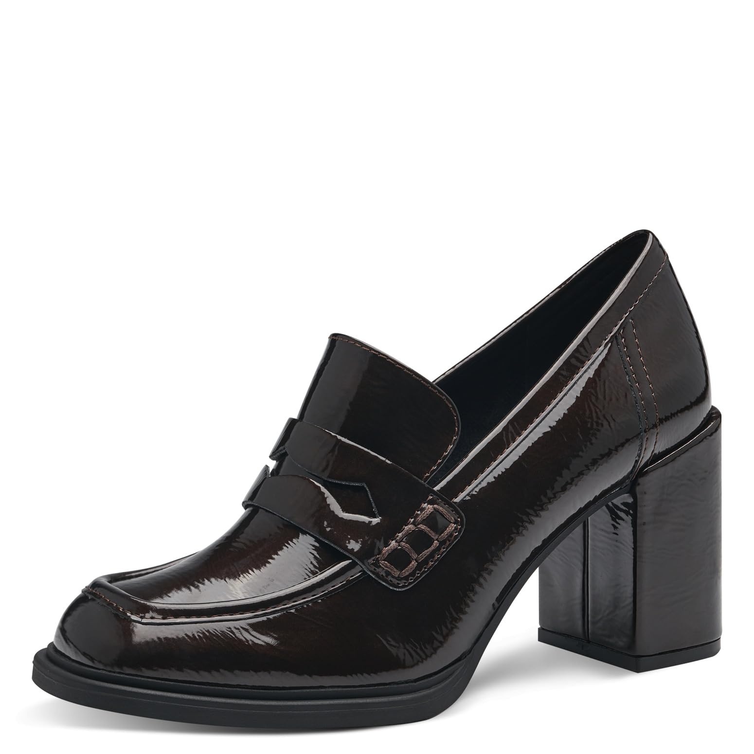 MARCO TOZZI Women's 2-24403-41 Slipper, Mocca Patent, 3.5