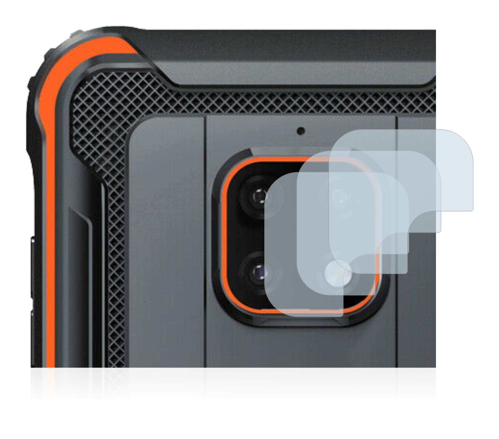 Brotect Pellicola Vetro Ibrido Per Blackview BV8900 (3 Pezzi): Protezione Estrema 9H Senza Peso! Questa Pellicola AirGlass è 2 Volte Più Sottile E Leggera Del Vetro Temperato, Ma Resiste Ai Graffi Come Nessun'altra. Installazione Facile E Senza Bolle, Anti-impronta E Made In Germany. Il Tuo Schermo Al Sicuro!