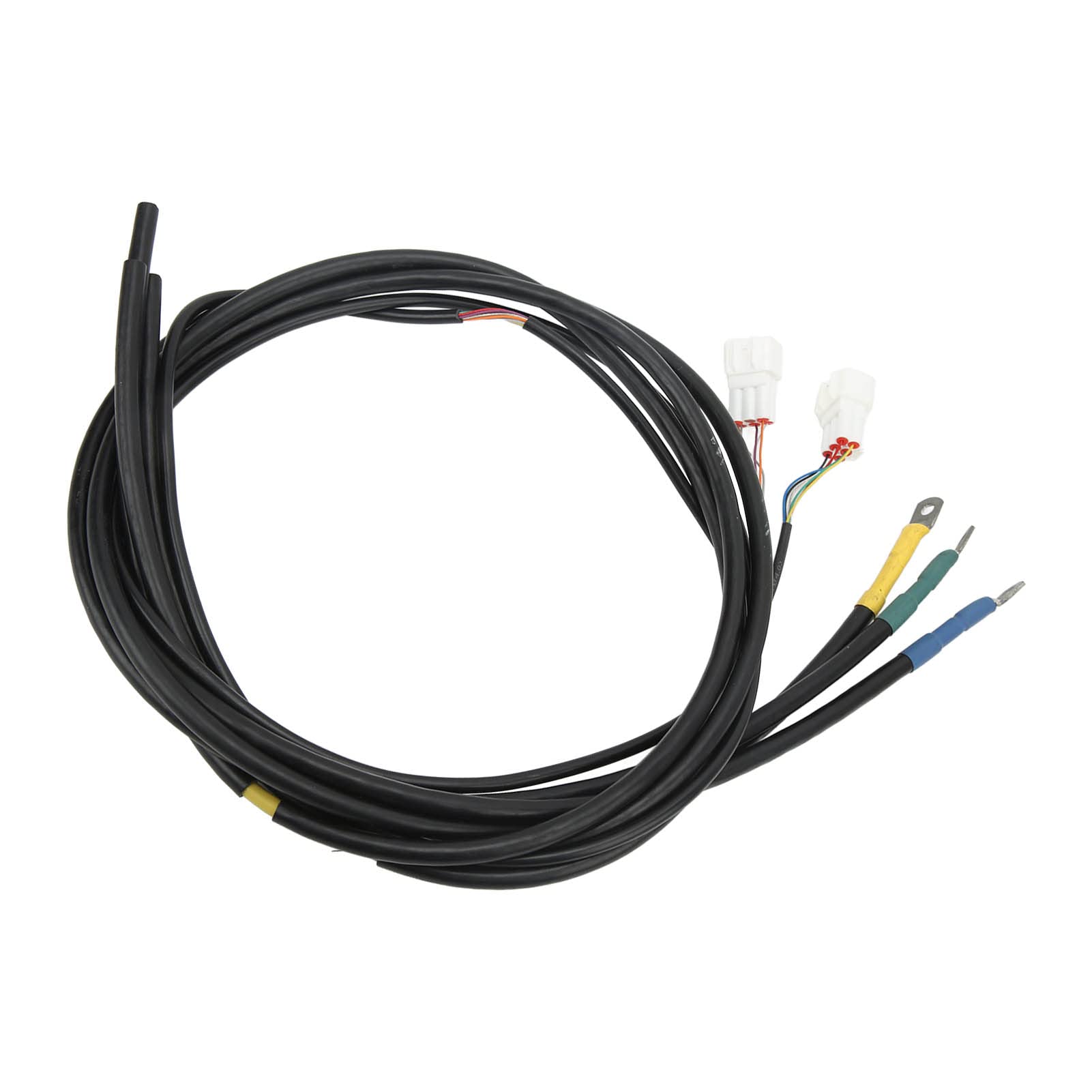 YUYTE Przedłużacz Silnika 16 mm² 4 szt. 1 Długość 35 M do Pojazdów Elektrycznych i Motocykli Drut Miedziany Zapewniający przewodność