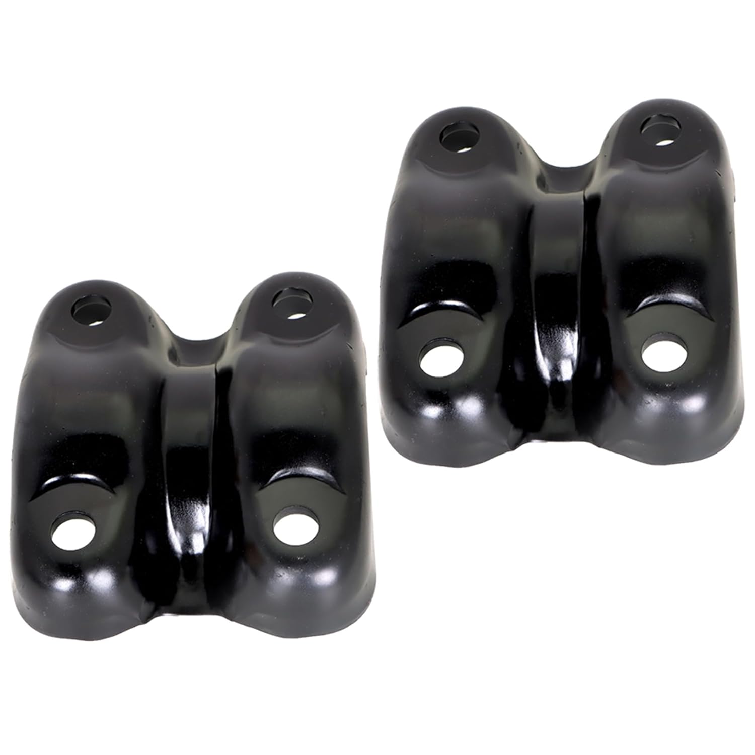 munirater 15592588 2Pcs Rear Suspension U Bolt Plate Right Replacement for 1988-2000 C3500