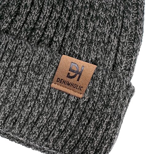 Image of DENIMHOLIC Winter Cap for Men & Women, Beanie Cap for Men Woolen Cap for Men & Women, Beanie Cap for Women