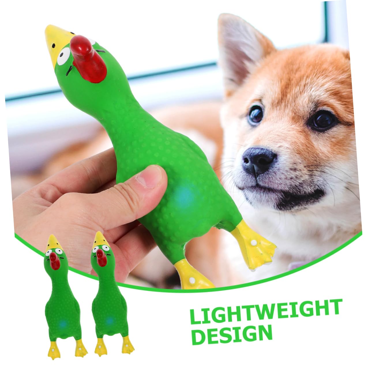 Mipcase Lot De 5 Jouets Interactifs À Mordre pour Animaux De Compagnie Jouets Couineurs pour Chiens Jouets De Dentition en Latex pour Chiots Jouets Sûrs Et Doux pour Chiens 2 Pièces X 5