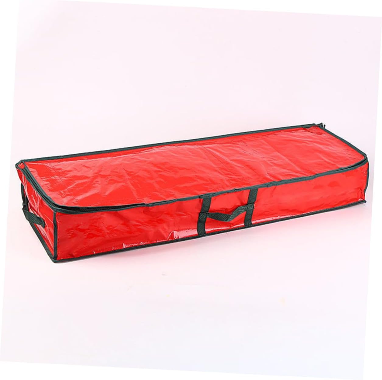 FUOYLOO Christmas Tree Storage Bag with Handles, Large Waterproof Xmas Tree Carrier Pouch 120x36x13cm, Holiday Wrapping Paper Organizer for Home Storage and Seasonal Decor