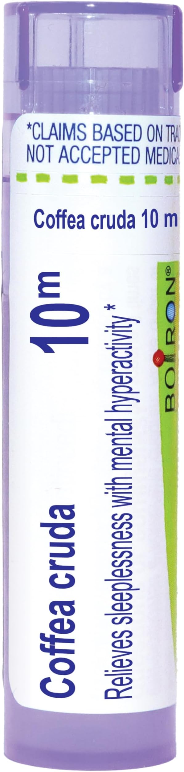 Boiron Coffea Cruda 10M for Sleeplessness with Mental Hyperactivity - 80 Pellets