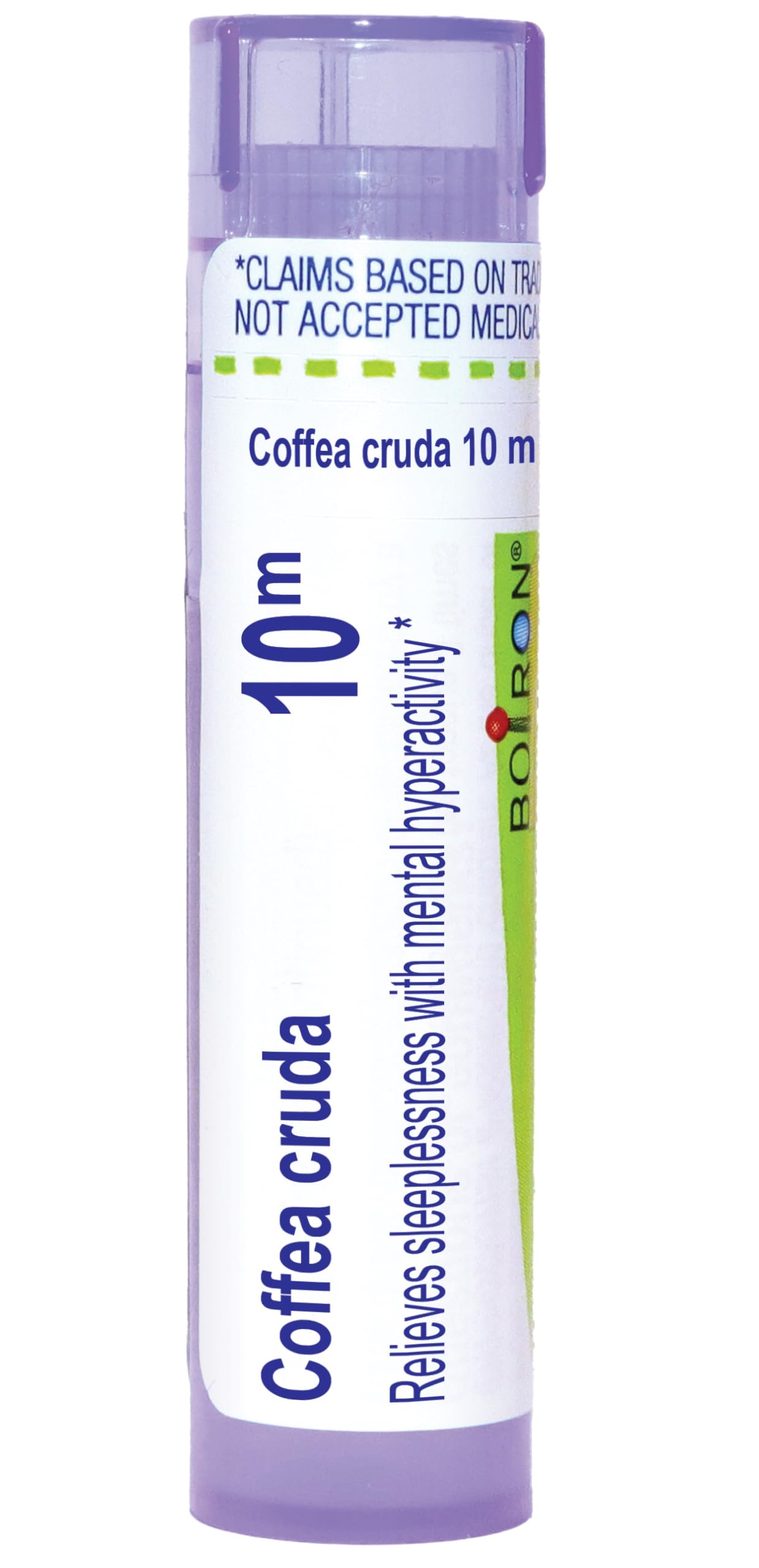 Boiron Coffea Cruda 10M for Sleeplessness with Mental Hyperactivity - 80 Pellets