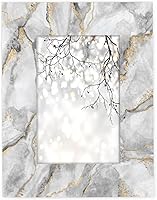 Vista 36 de Lindos marcos de fotos de margaritas de 4 x 6 pulgadas, marcos de fotos de madera con margaritas de flores, marco de fotos de escritorio pequeño