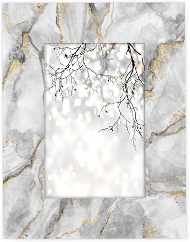 Miniatura 36 de Lindos marcos de fotos de margaritas de 4 x 6 pulgadas, marcos de fotos de madera con margaritas de flores, marco de fotos de escritorio pequeño