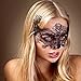 Produktbild Rot kristall/Sexy Schwarz Spitze Maske Lady Mädchen Frauen Maske Concert Halloween Geburtstag Party Xmas Weihnachten Disguise Scary Kostüm Rollenspiel Handeln Fancy Kleid Dance Ball Ball Kleid Hohe Qualität Gif