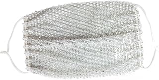 2 Peças Novidade Arrastão Máscara De Strass Véus De Casamento Strass Para Jóias Faciais Para Formatura Cosplay Máscara Facial Máscara Facial Baile De Máscara Facial