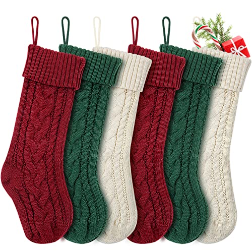 KaKaPops Christmas Stockings, 18 Inches Knit...