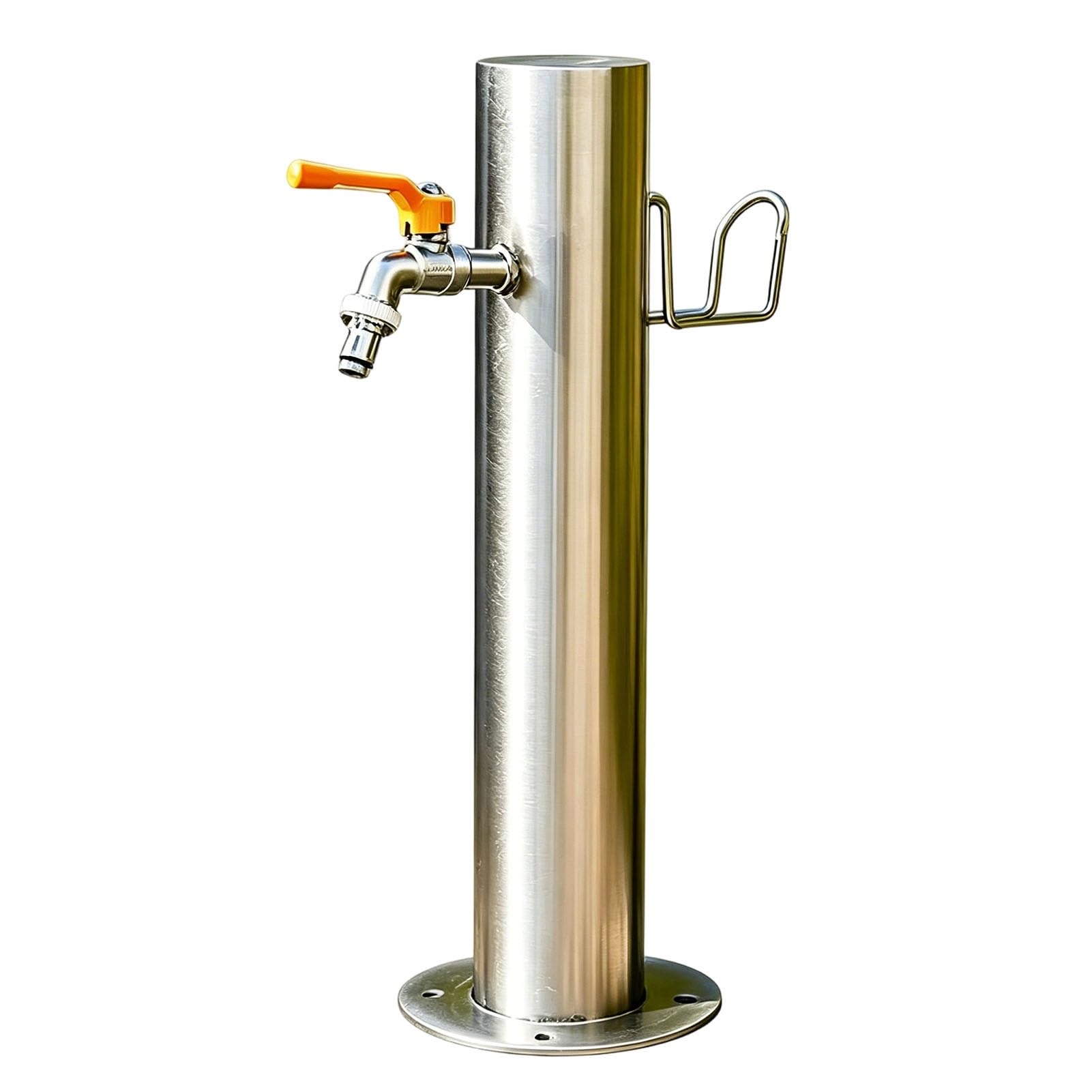 Junvstor Style 1 Frost Proof Yard Hydrant, Floor-Mounted Water Column Garden Tap Vertical Outdoor Water Spigot For Yard, Garden, Pasture Irrigation, Reliable Water Supply(,86Cm/33.7In)