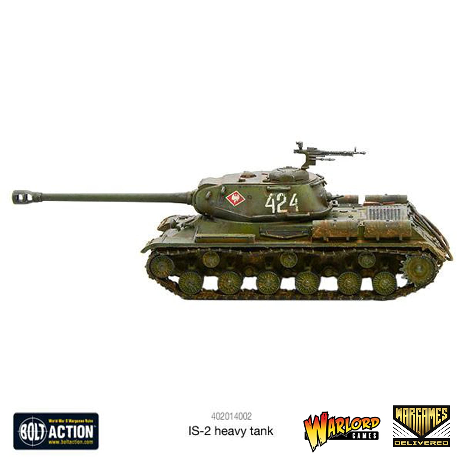 Bolt Action Miniatures Warlord Games is2 Heavy German Army Model