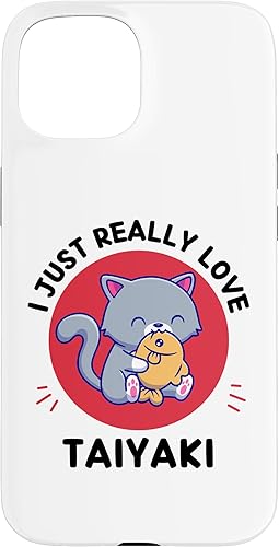 Miniatura 7 de iPhone 14 Kawaii Cute Cat I Just Really Love Taiyaki Lover Case