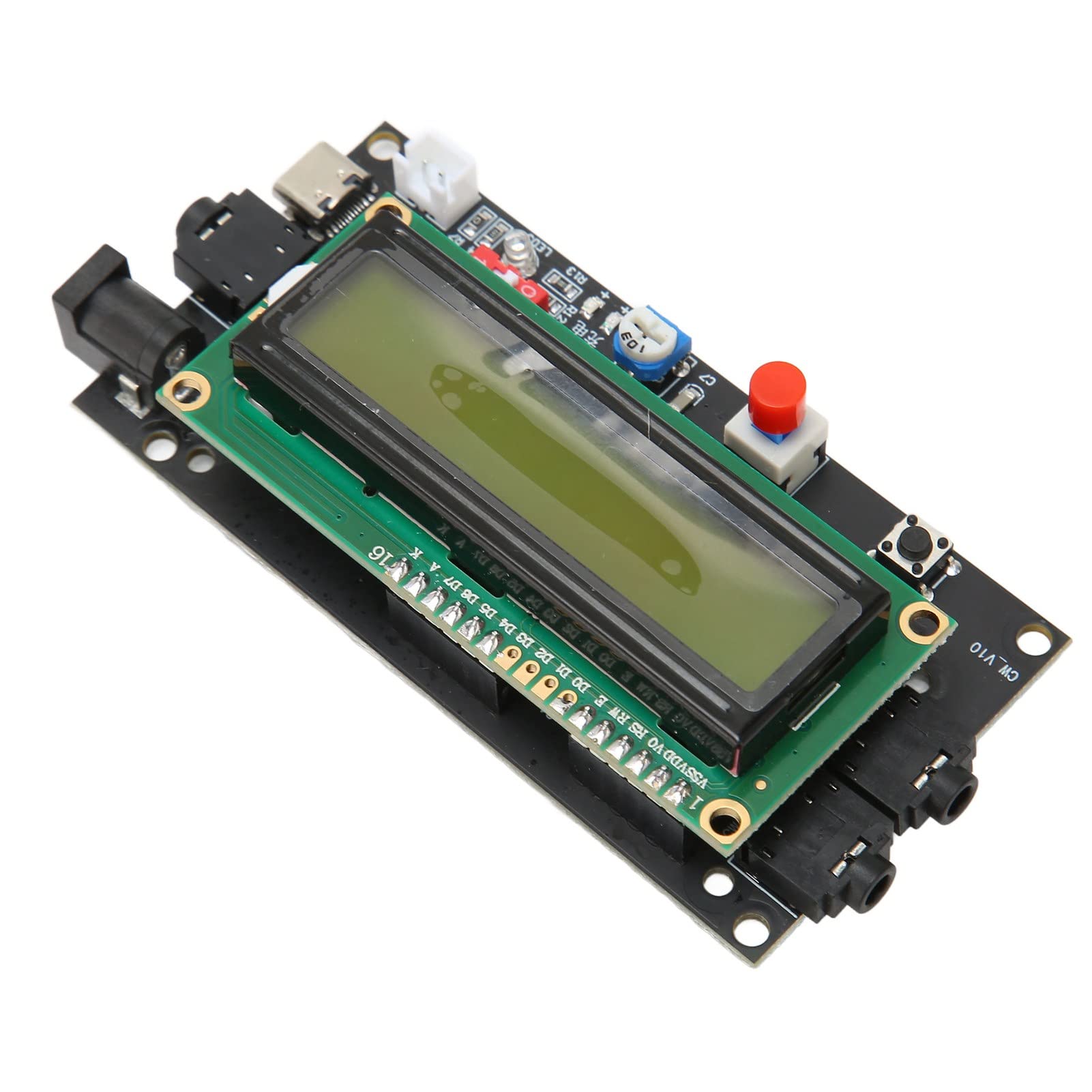 Ham Radio Essential, Lettore Traduttore per Esterni DC7‑12V 500mA C W Decoder CW Display LED Codice Morse