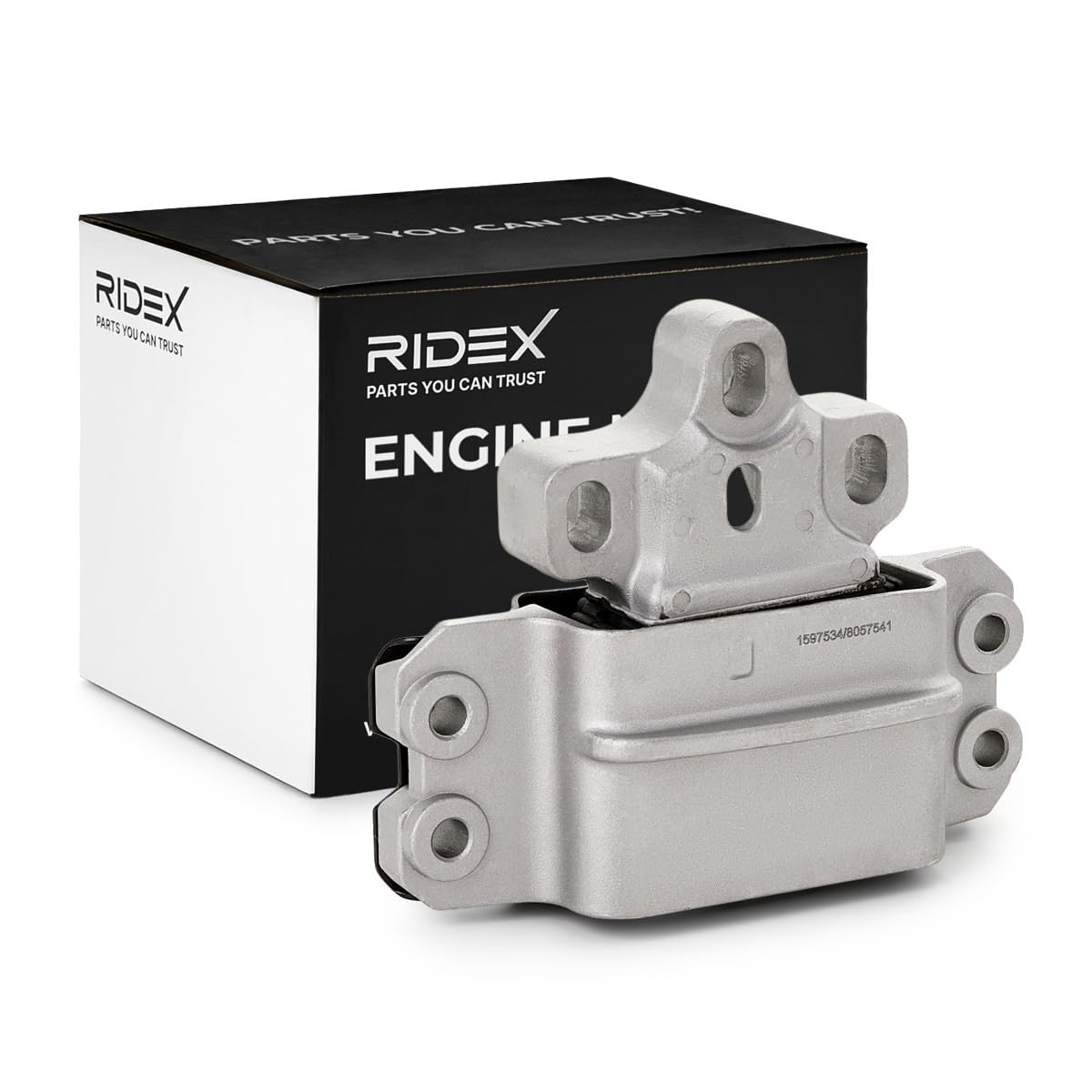 RIDEX 247E0034 Motorlager Links Getriebeseitig Hydrolager Kompatibel mit VW Golf 6 5K1 3C0199555R 1K0199555R 1K0199555AT