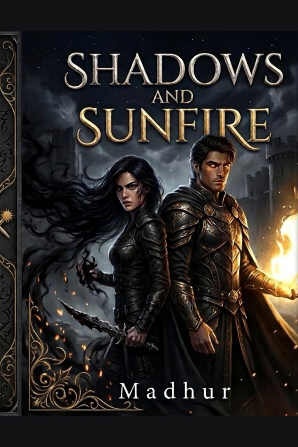 Shadows and Sunfire.: An Enemies-to-Lovers Fantasy Romance. (The Solstice Trials)