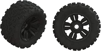 Arrma DBoots 'Katar B 6S' Tire Set Black - Pair (ARA550058